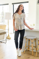 A Soft Spot For Prints in Mocha