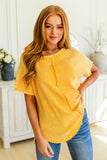 A Wink and a Smile Waffle Knit Top
