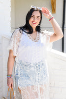 Admiring Athens Cover-Up In Ivory