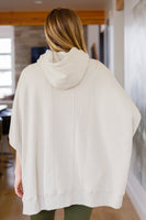 Adore You Oversized Hoodie in Tan