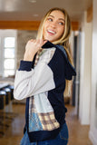 Afterparty Multicolor Textured Hoodie