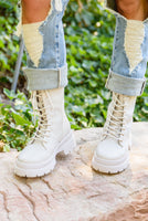 Autumn Feels Combat Boots