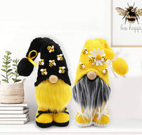 Plush Bumblebee Gnome 2pk