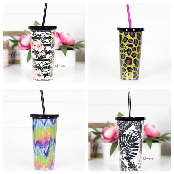 Mugsby Tumbler With Straw 20oz