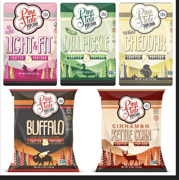 Pine State Popcorn Sampler Pack