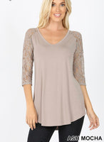 Little Bit Of Lace Top