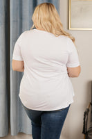 Basically Basic Top White