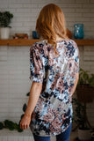 Baskets of Flowers Floral Tee