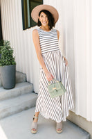Beach Day Dress In Ivory