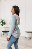 Beach Walk Hoodie in Mint