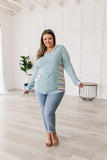 Beach Walk Hoodie in Mint