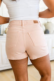 Brittany Mid Rise Cut Off Shorts