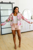 Bring the Bouquet Floral Corduroy Jacket