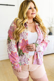 Bring the Bouquet Floral Corduroy Jacket