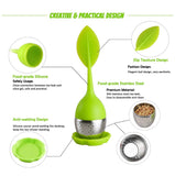 Silicon Tea Infusers With Drip Tray
