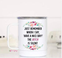 Mugsby Sassy Insulated Travel Mugs 120z