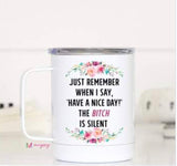 Mugsby Sassy Insulated Travel Mugs 120z