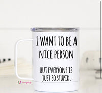 Mugsby Sassy Insulated Travel Mugs 120z