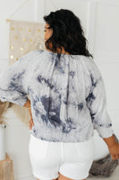 Cloudy With A Touch Of Blue Top