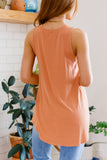 Can't Wait For Spring Hi-Low Sleeveless Top