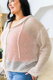 City Skyline Loose Knit Hoodie