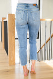 Claire High-Rise Slim Straight Leg Jeans