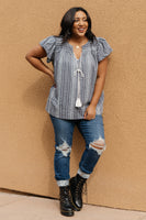 Classic Printed Blouse