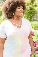 Crossing Over Tie Dye Maxi