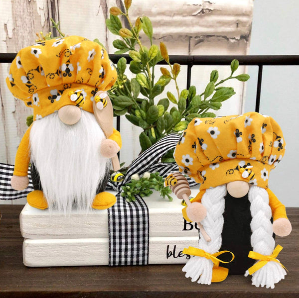 Farmhouse Bee Gnomes 2pk