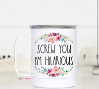 Mugsby Sassy Insulated Travel Mugs 120z