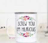 Mugsby Sassy Insulated Travel Mugs 120z