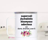 Mugsby Sassy Insulated Travel Mugs 120z