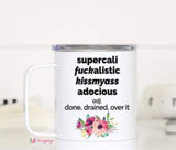 Mugsby Sassy Insulated Travel Mugs 120z