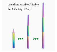Unicorn Reusable Straws