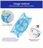 3D Breathe Ease with strap hooks