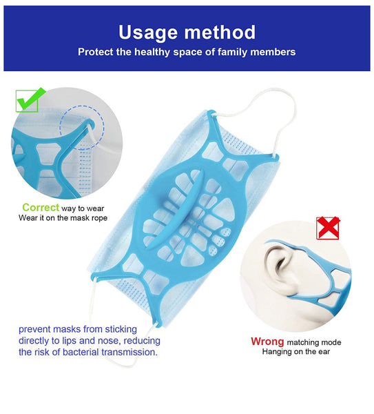 3D Breathe Ease with strap hooks
