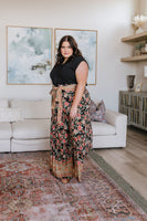 English Garden Palazzo Pants