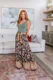 English Garden Palazzo Pants