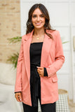 Eugenie Blazer in Mauve