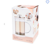 Pinky Up Riley Glass Tea Press Pot