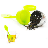 Silicon Tea Infusers With Drip Tray