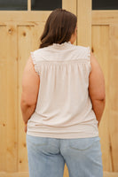 Feeling Fine Ruffle Detail Blouse
