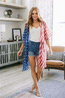 Fluttering Flag Kimono