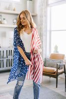 Fluttering Flag Kimono