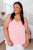 From Working to Weekend Tank in Peach