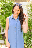 Harper Button Front Dress
