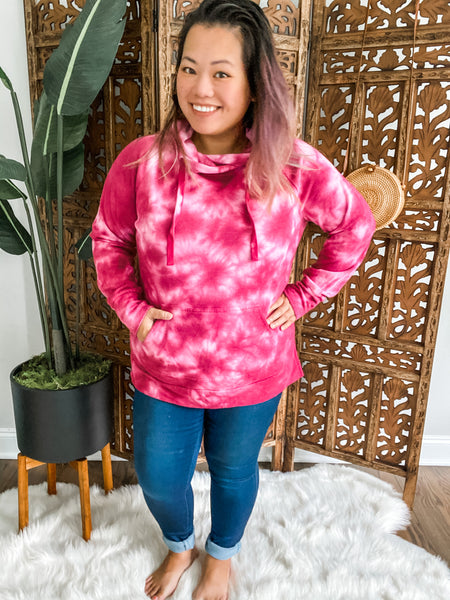 Cranberry Days Tie Dye Hoodie