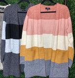 Blocked By Colors Cardigan
