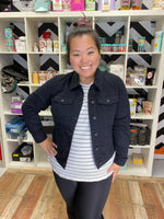 Noir is Love Denim Jacket