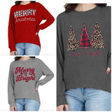 Happy Holidays Cuddle Knit Top